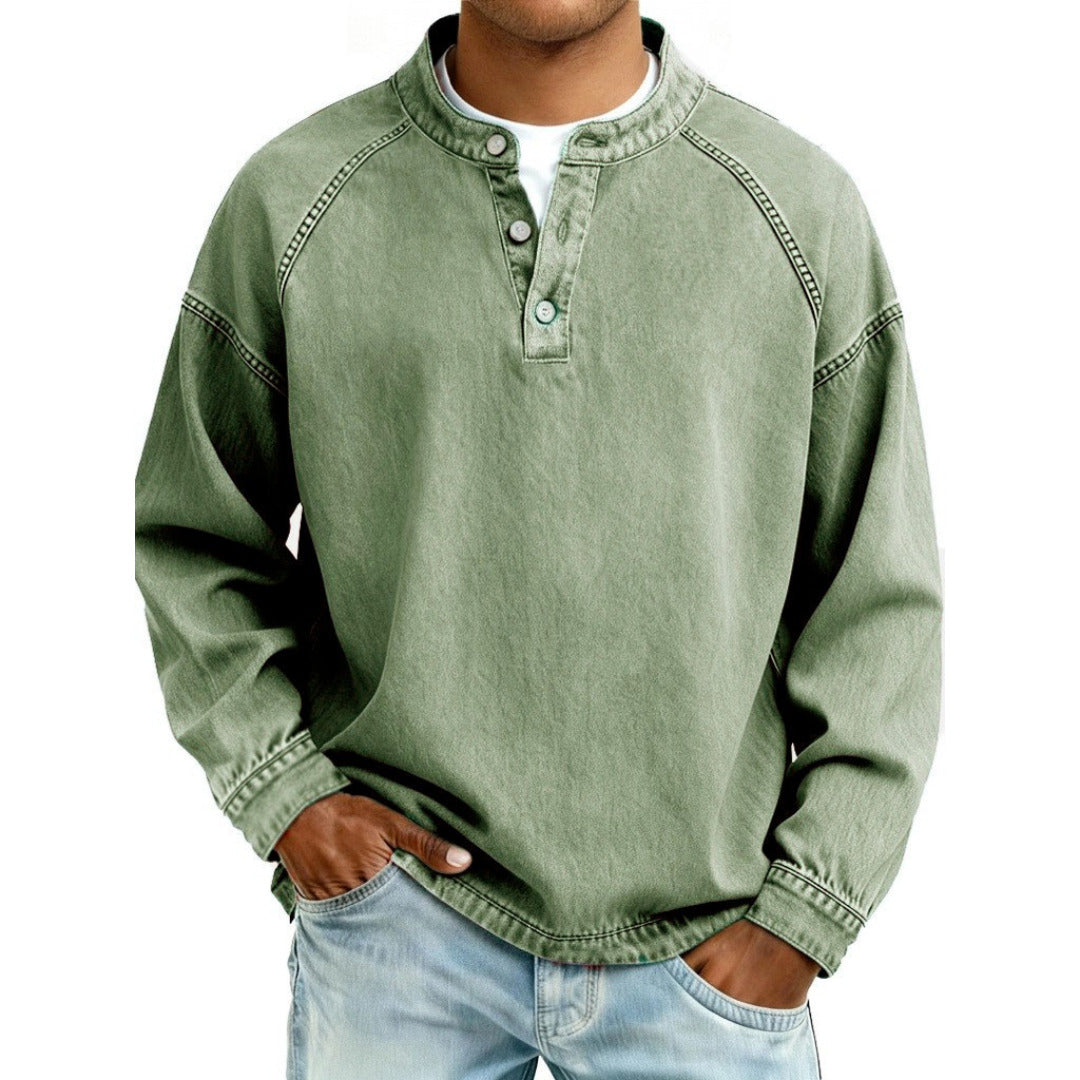 Bruce | Vintage Henley Shirt