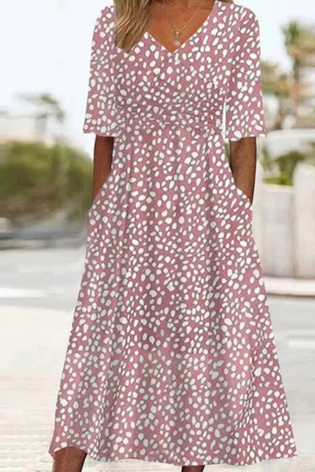 Raelene | Tummy Covering Midi Dress