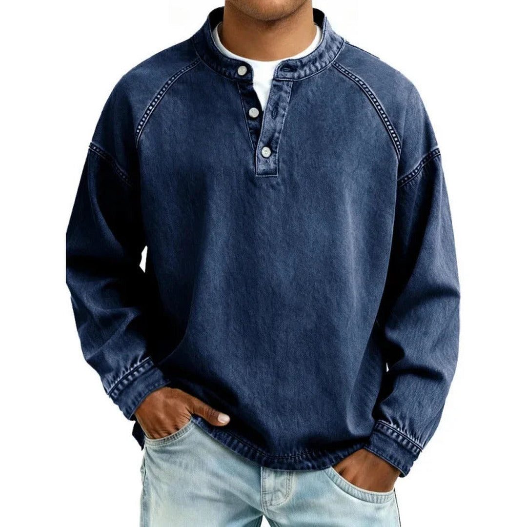Bruce | Vintage Henley Shirt