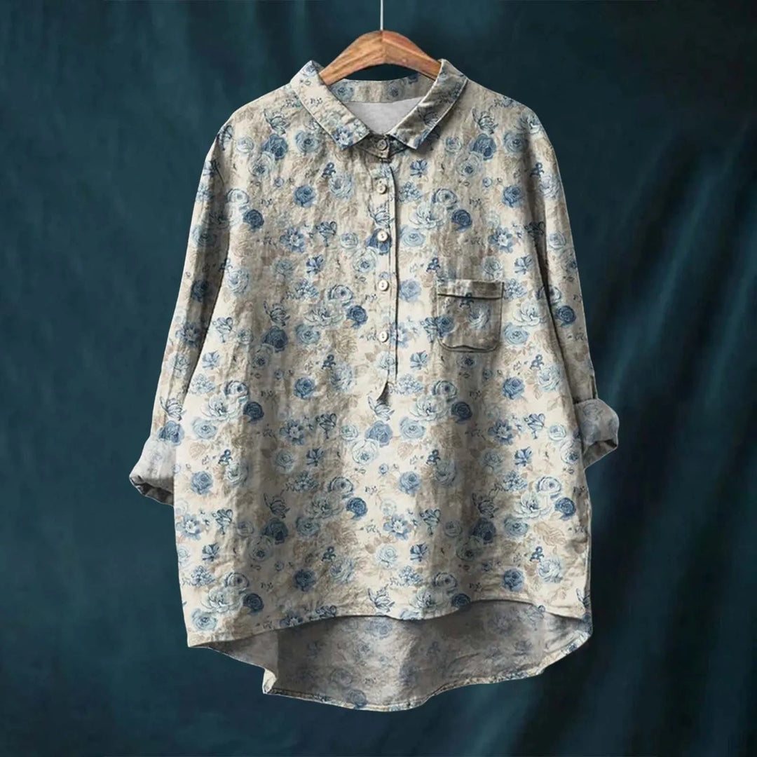 Pippa | Elegant Floral Shirt