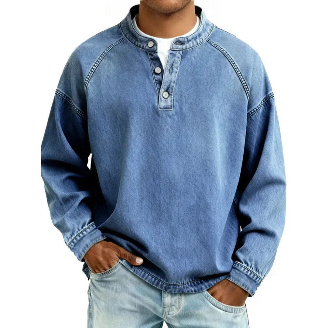 Bruce | Vintage Henley Shirt