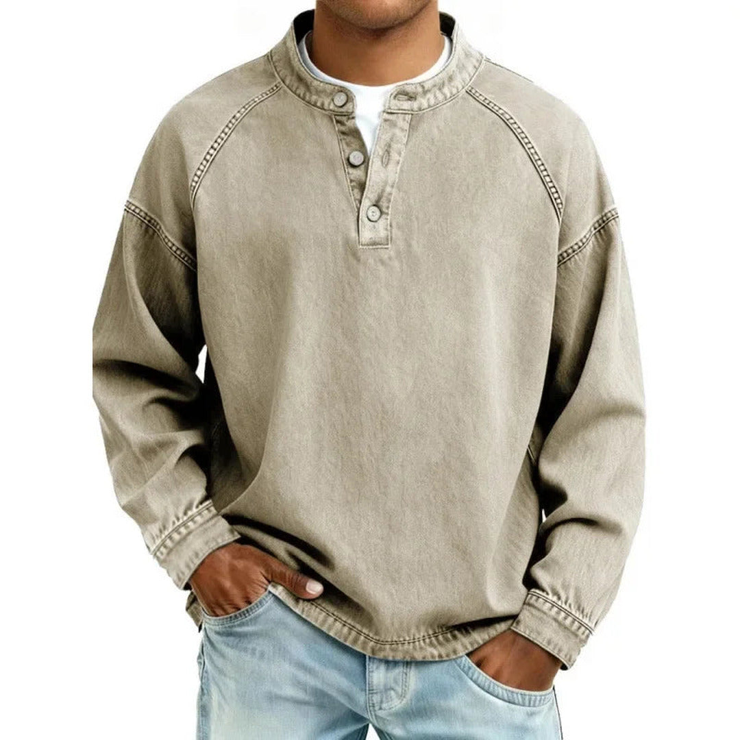 Bruce | Vintage Henley Shirt