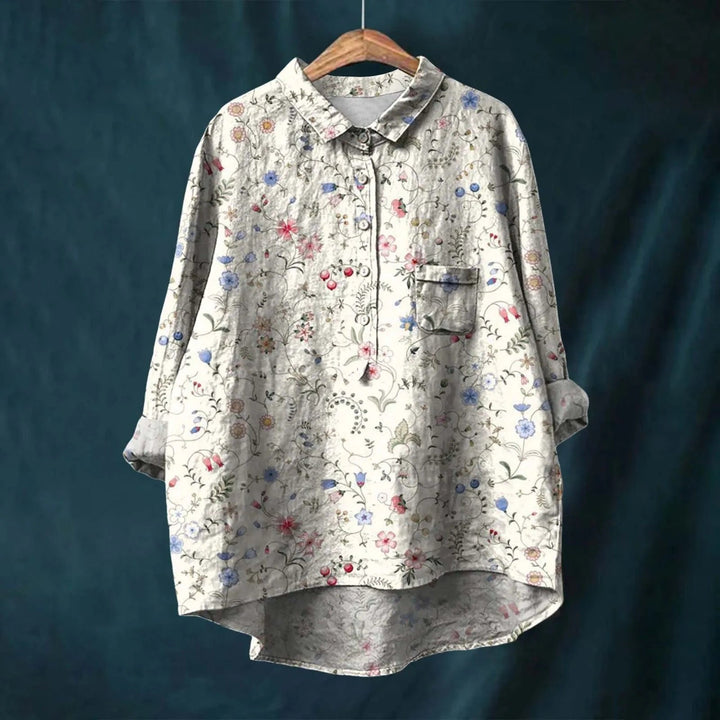 Pippa | Elegant Floral Shirt