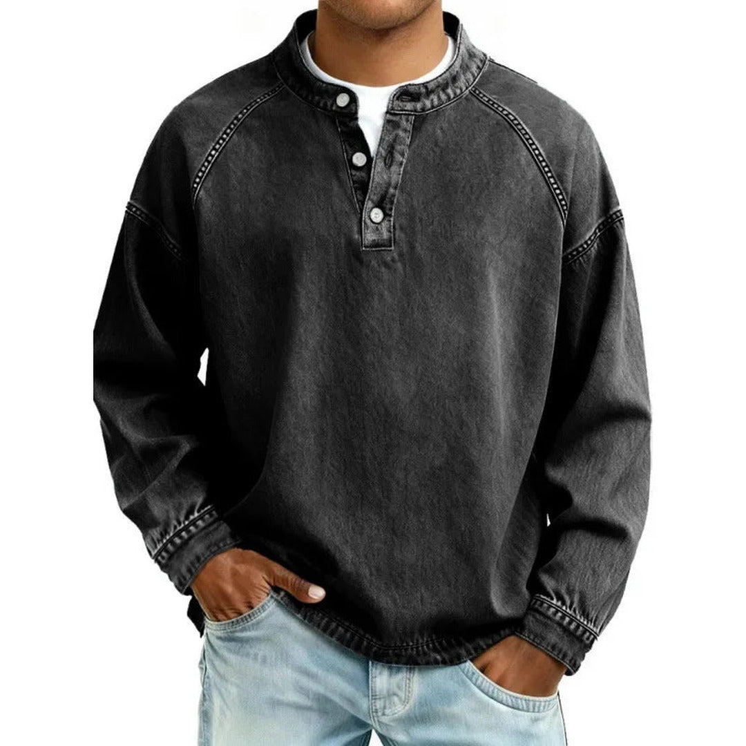 Bruce | Vintage Henley Shirt