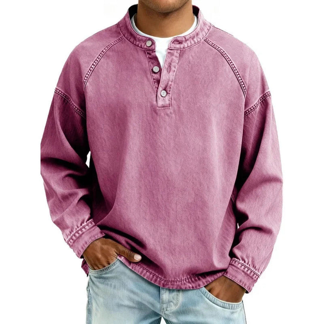 Bruce | Vintage Henley Shirt
