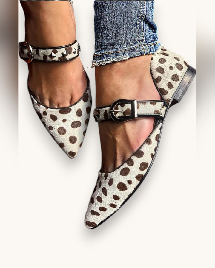 Herminia | Studded Loafers