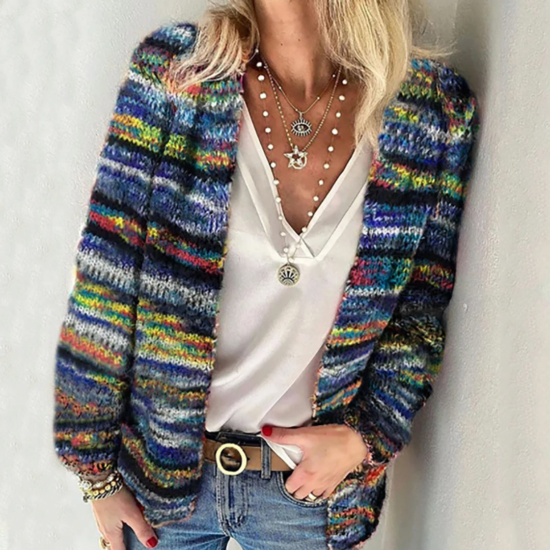 Lillian | Cozy Multicolor Cardigan