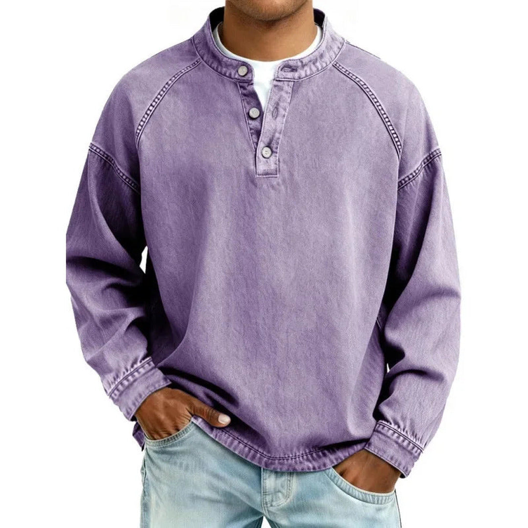Bruce | Vintage Henley Shirt