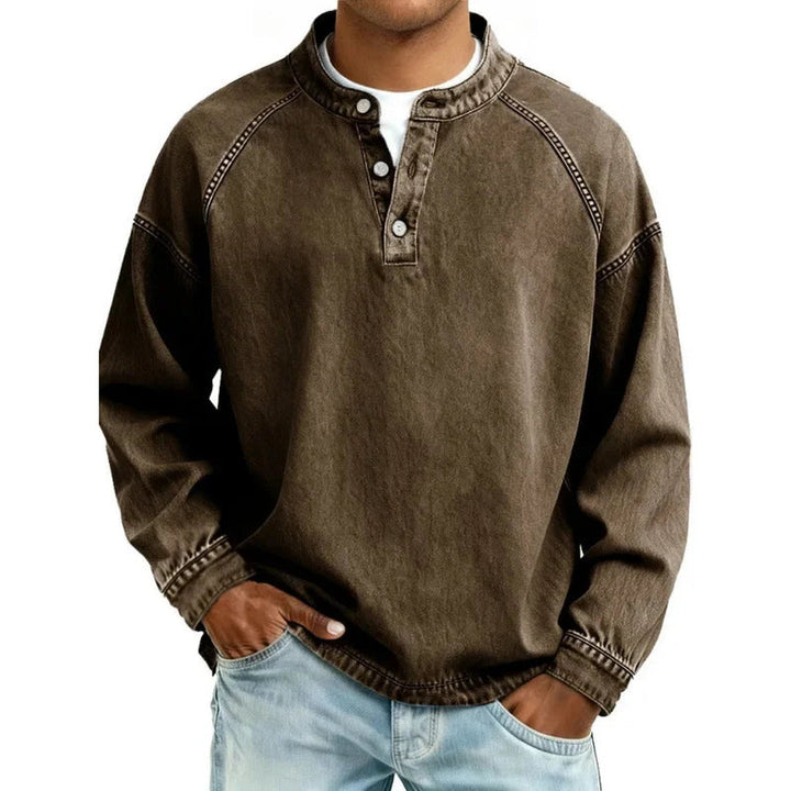Bruce | Vintage Henley Shirt