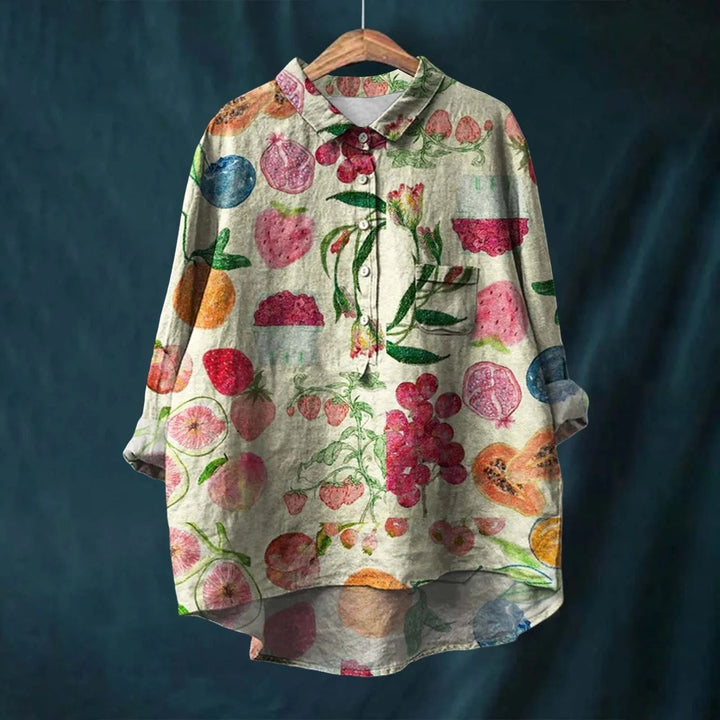 Pippa | Elegant Floral Shirt