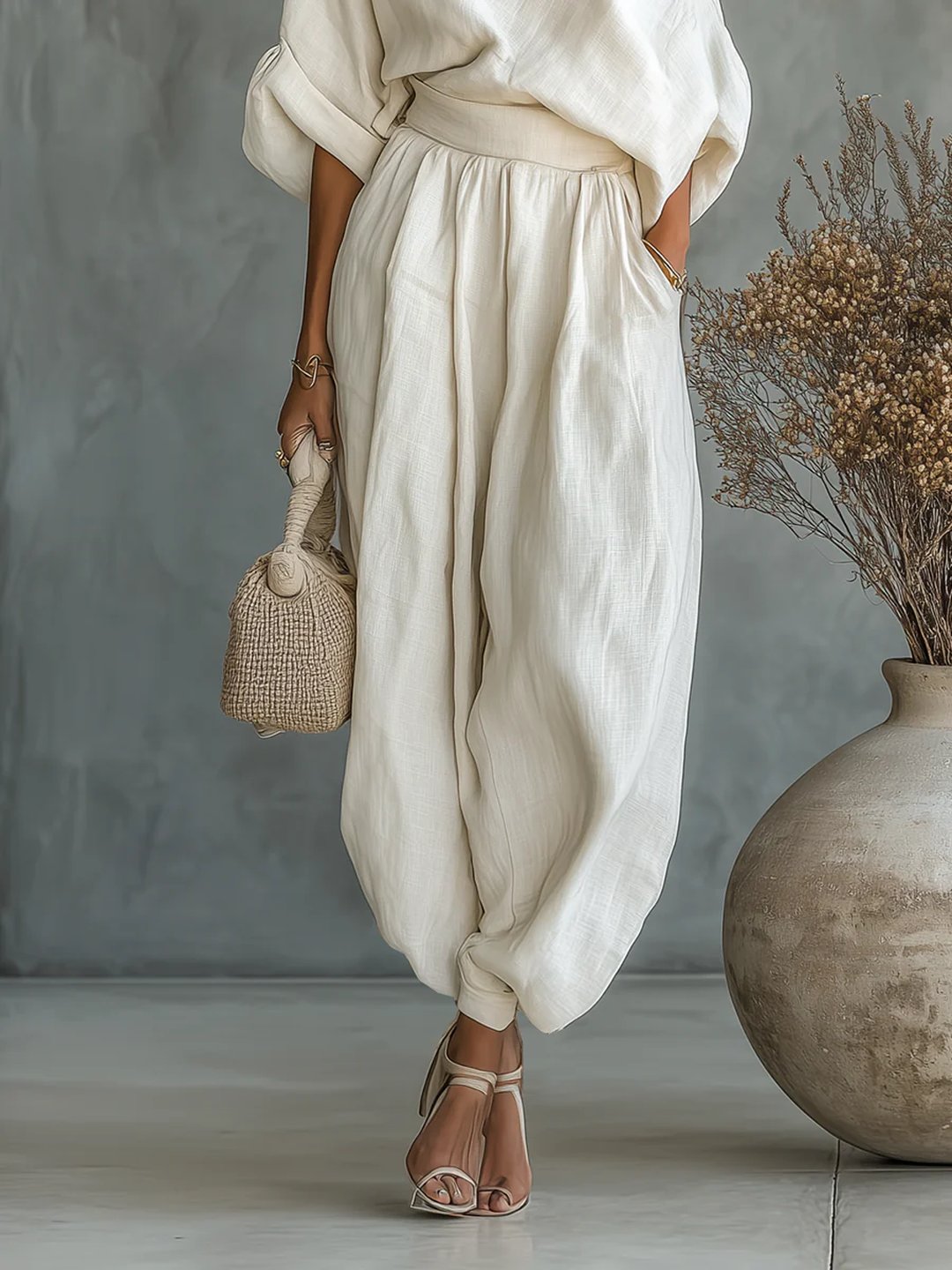 Kingsley | Two-Piece Set with Off-the-Shoulder Design