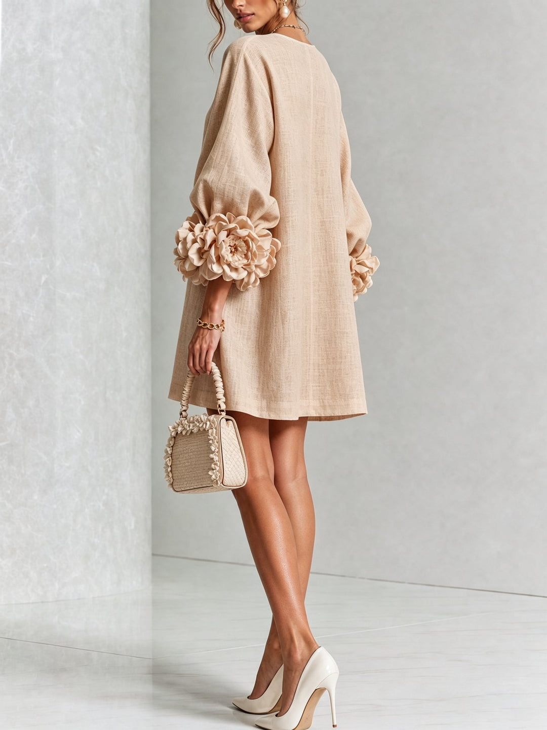 Nolwenn | Button-Down Mini Dress