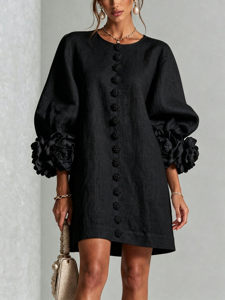 Nolwenn | Button-Down Mini Dress