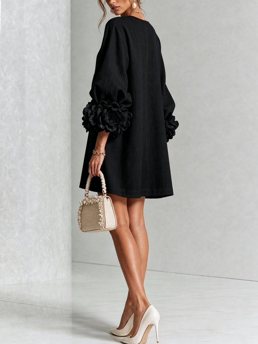 Nolwenn | Button-Down Mini Dress