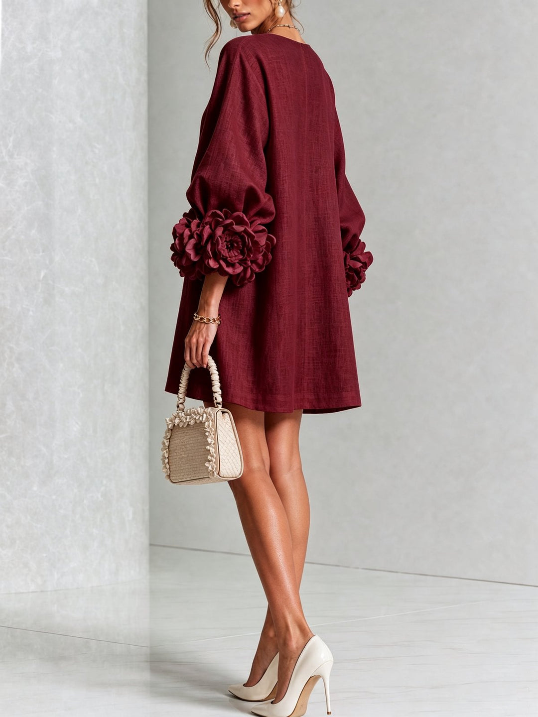 Nolwenn | Button-Down Mini Dress