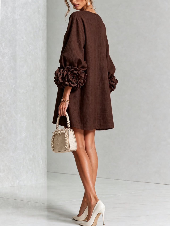 Nolwenn | Button-Down Mini Dress