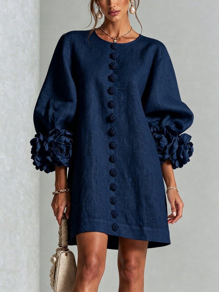 Nolwenn | Button-Down Mini Dress