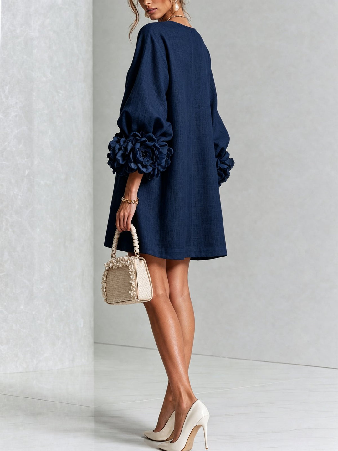 Nolwenn | Button-Down Mini Dress