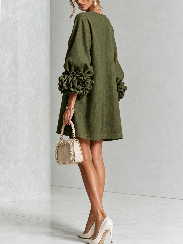 Nolwenn | Button-Down Mini Dress