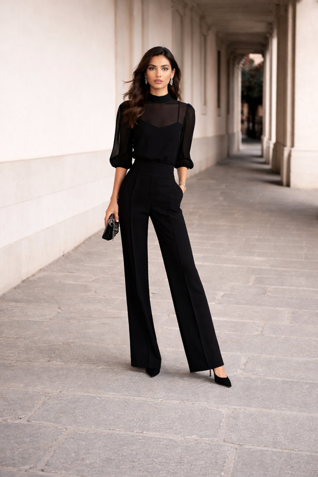 Vernita | Three-Piece Camisole Pants Set