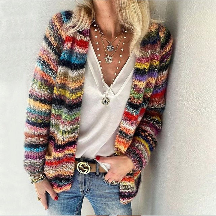 Lillian | Cozy Multicolor Cardigan