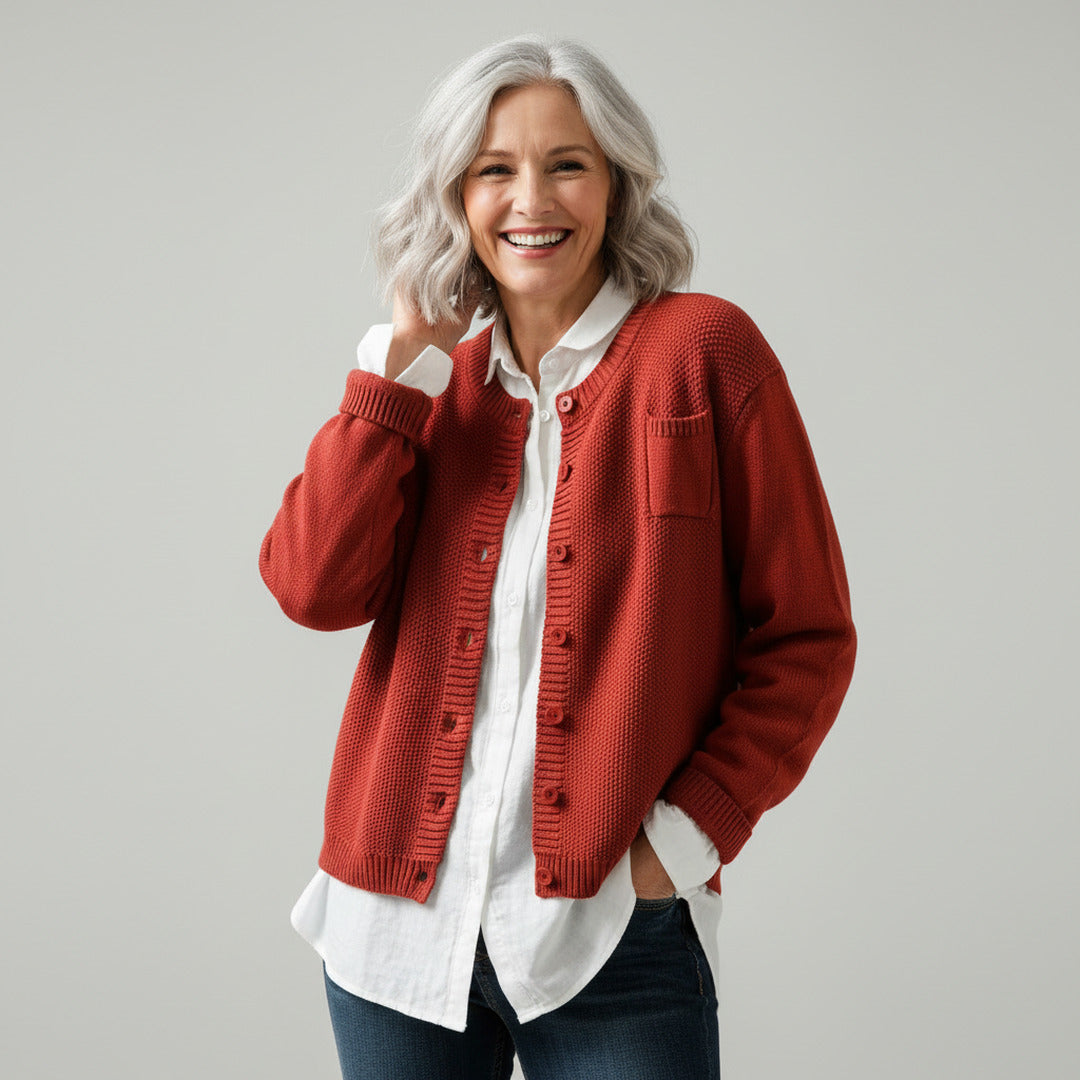 Sharon | Cozy Knit Cardigan