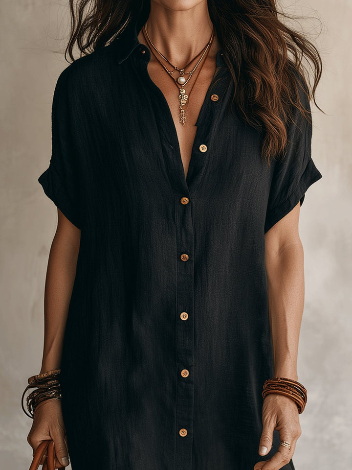 Angeline | Short Sleeve Mini Dress