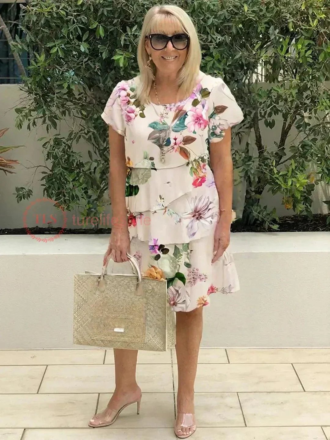 Tallulah | Ruffled Floral Dress