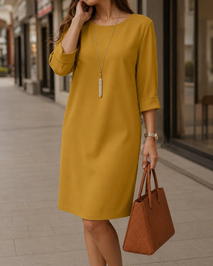 Rosette | Tummy-Concealing Midi Dress
