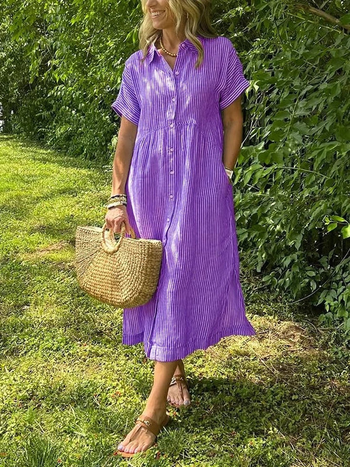 Fay | Elegant Striped Dress