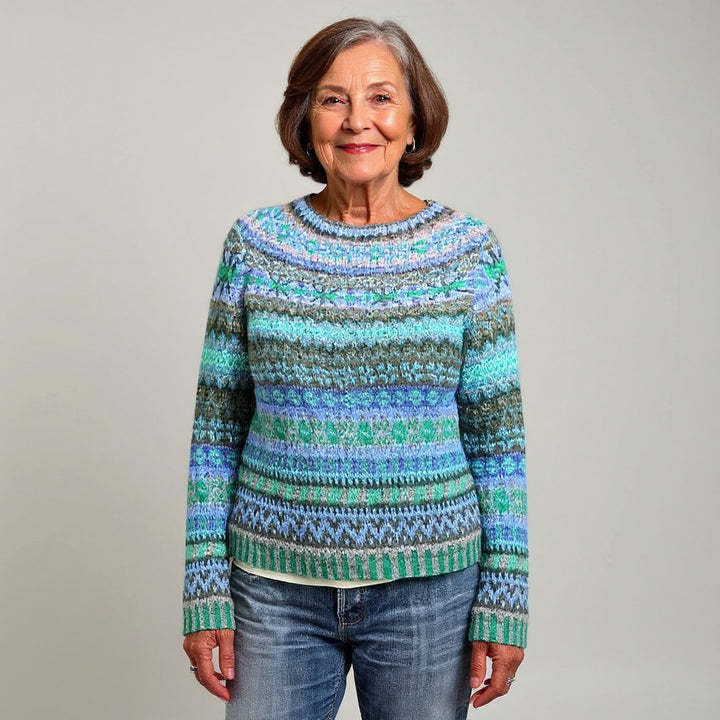 Brigitte | Retro Wool Sweater