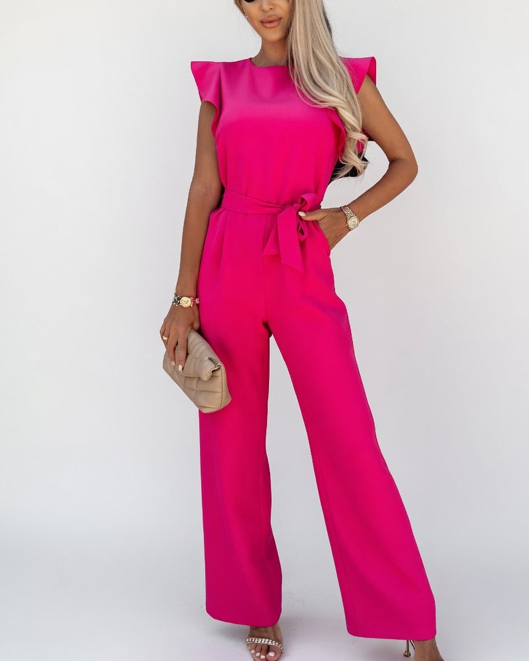 Janelle | Jumpsuit with Adjustable Waist