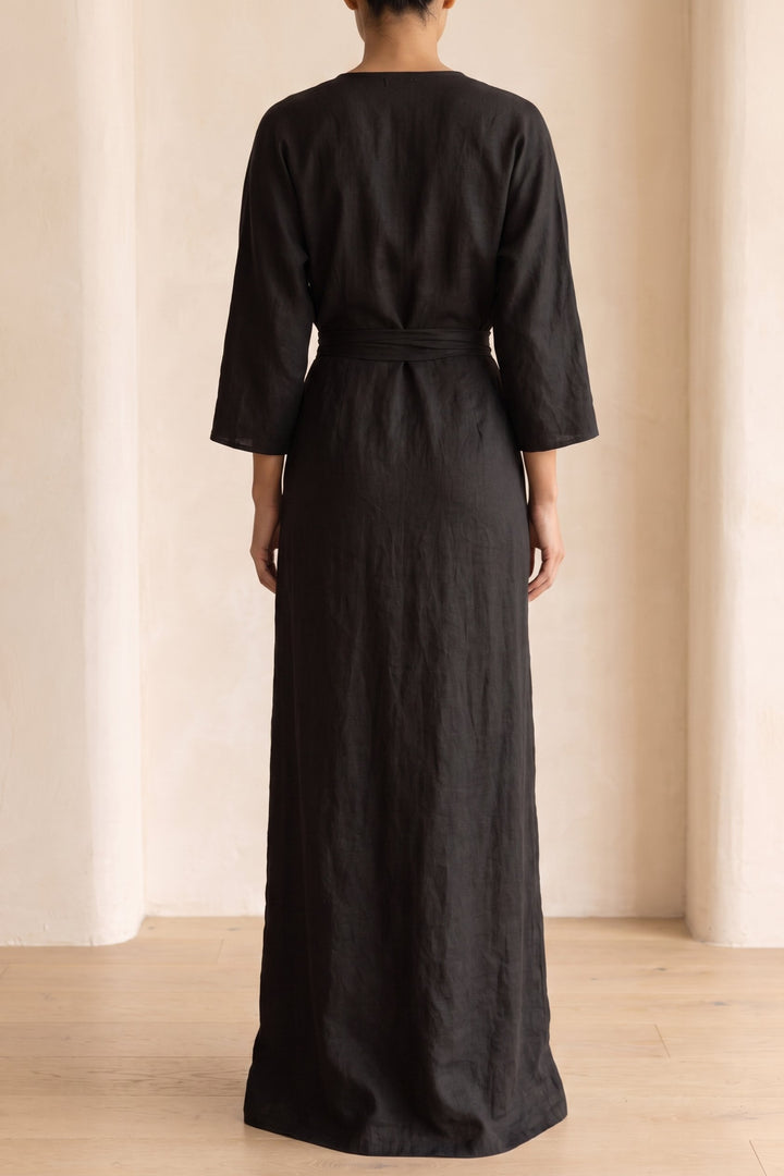 Kenya | Blend V-Neck Maxi Dress