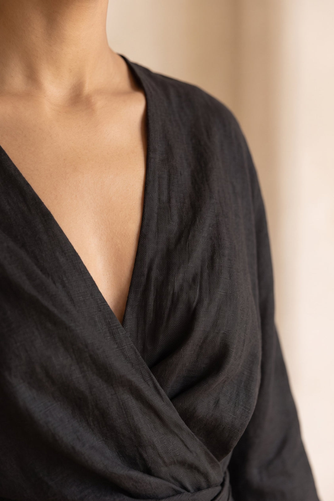 Kenya | Blend V-Neck Maxi Dress