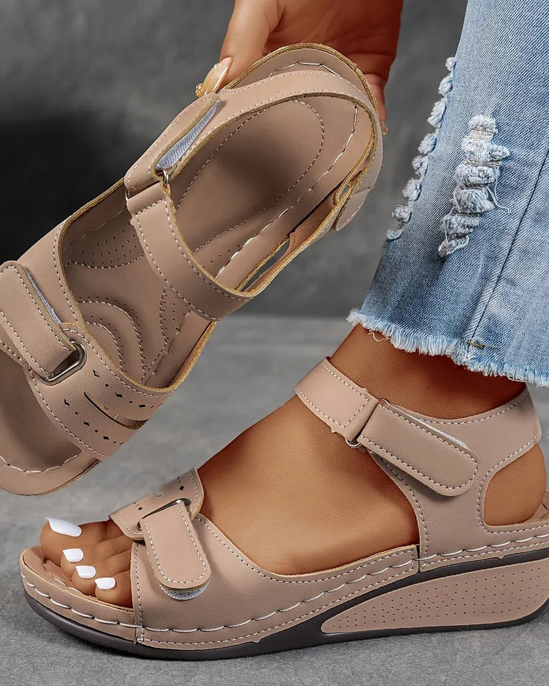 Orlagh | Elegant Orthopedic Strap Sandal