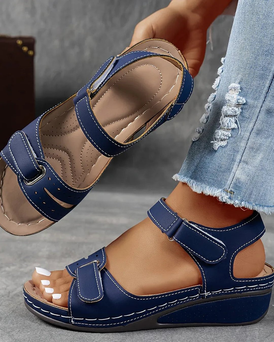 Orlagh | Elegant Orthopedic Strap Sandal