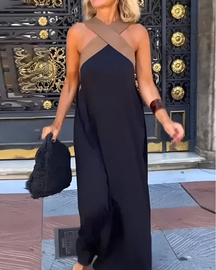 Marlena | Breathable Comfortable Crossed Maxi Dress