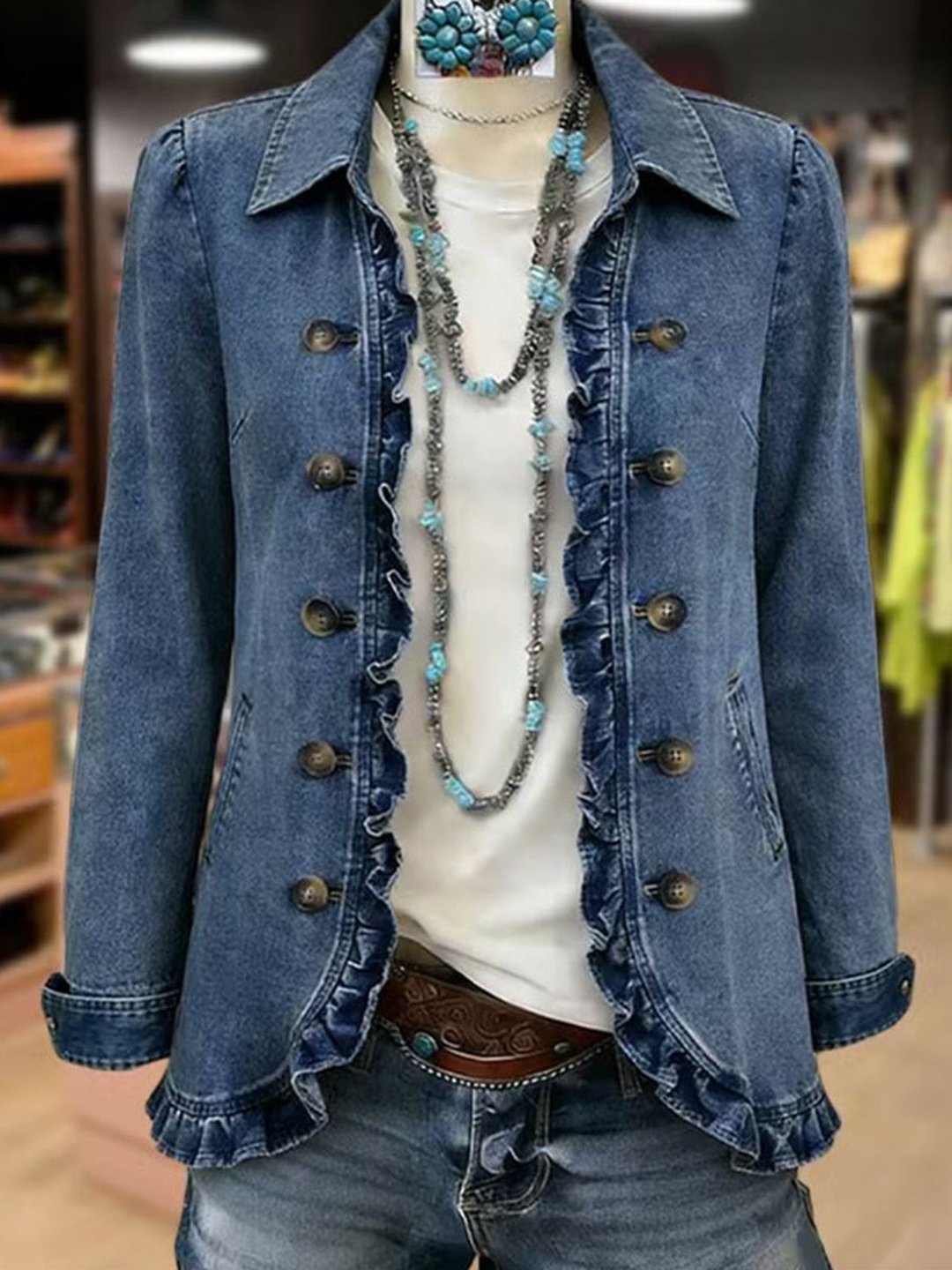 Roxane | Ruffled Jacket