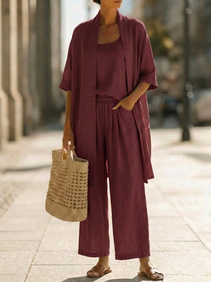 Hyla | Effortlessly Elegant Three-Piece Set