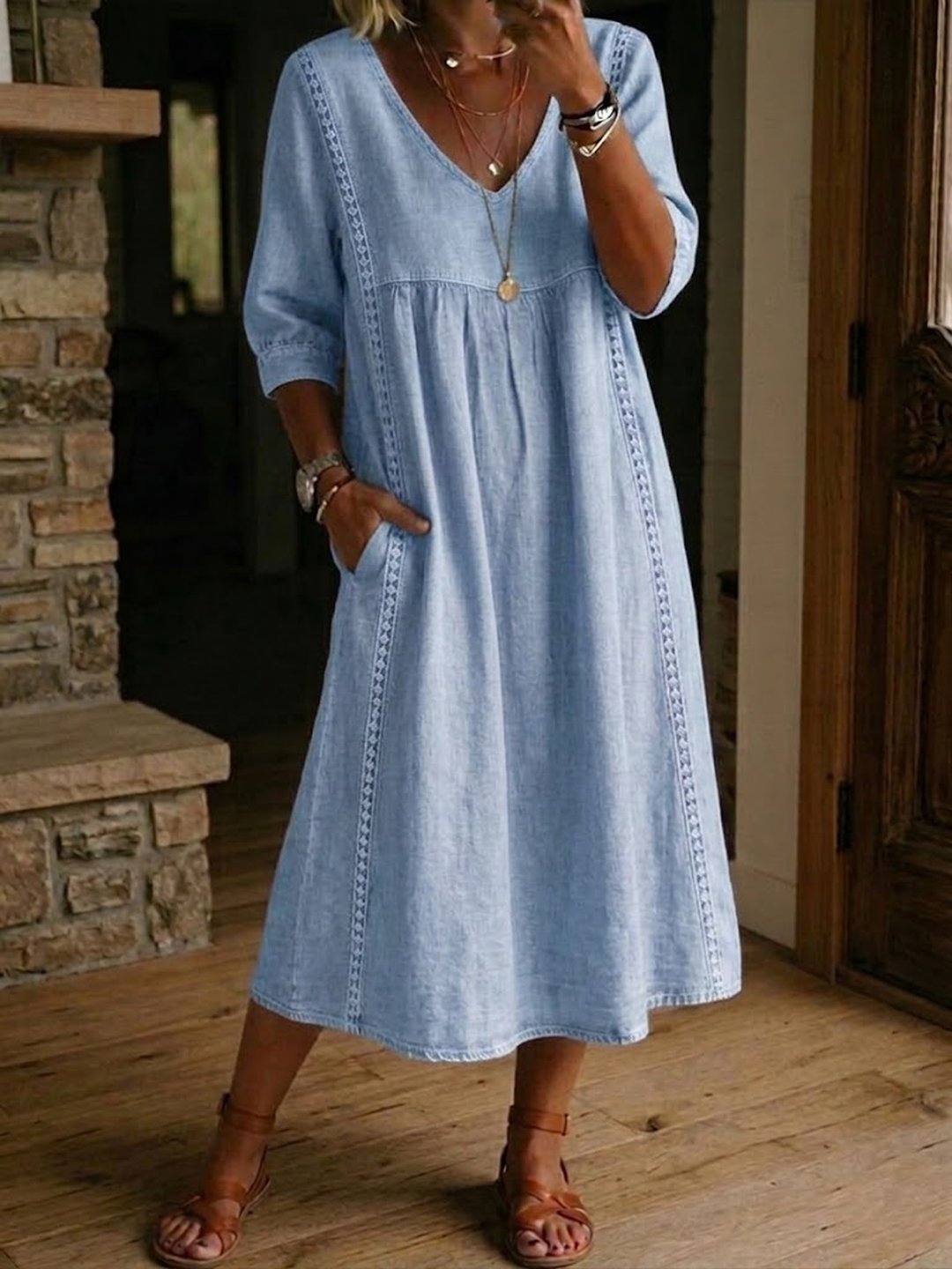 Latanya | Comfortable Casual Maxi Dress