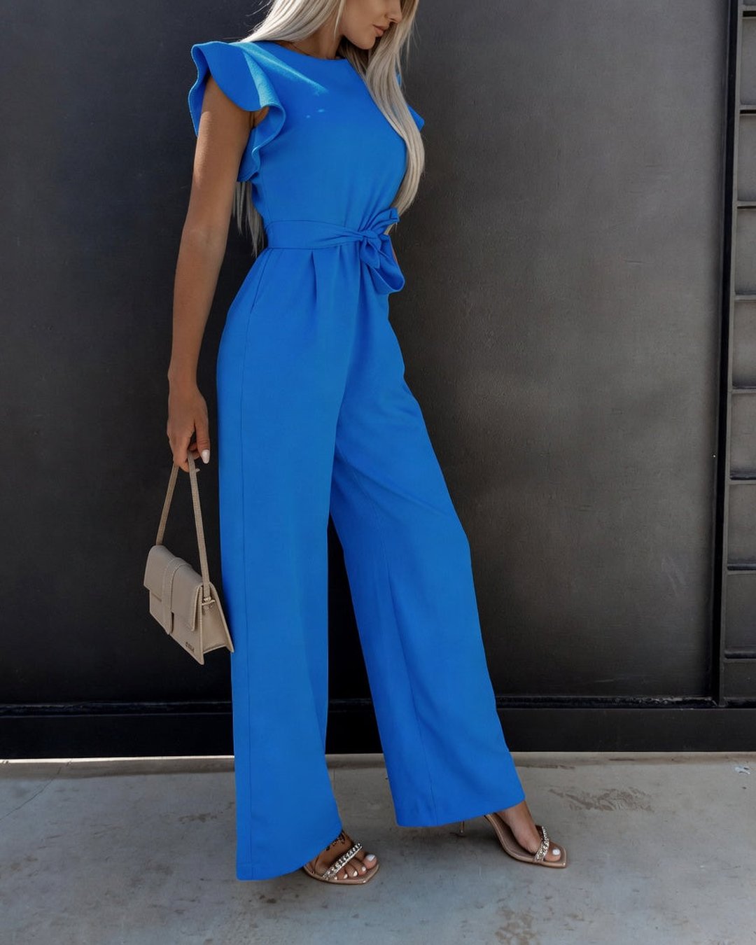 Janelle | Jumpsuit with Adjustable Waist
